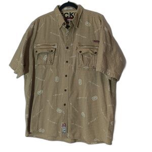 Vtg Ecko Unltd XXL Rare Red Label Y2K Streetwear AOP Shirt 90s Hip Hop Style